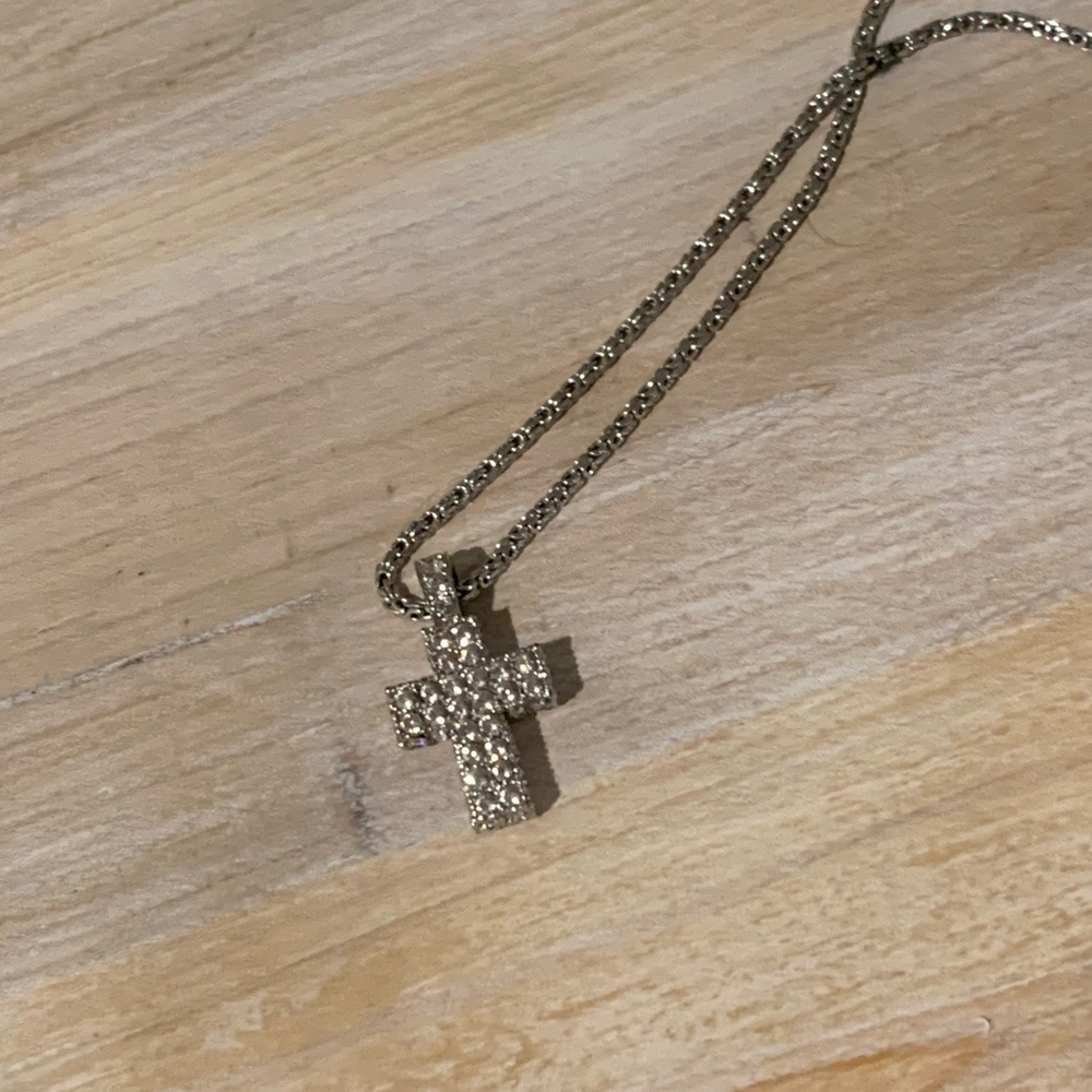 Swarovski Cross Necklace